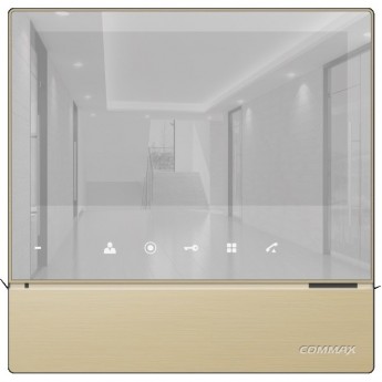 Абонентский монитор COMMAX CDV-70H2 Mirror Gold Абонентский монитор COMMAX CDV-70H2 Mirror Gold